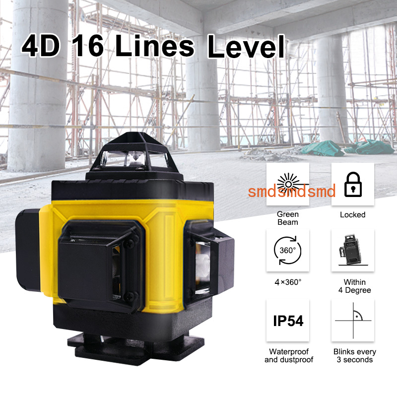 16 Lines 4D Laser Level Horizo - Level Laser Line recension och pris