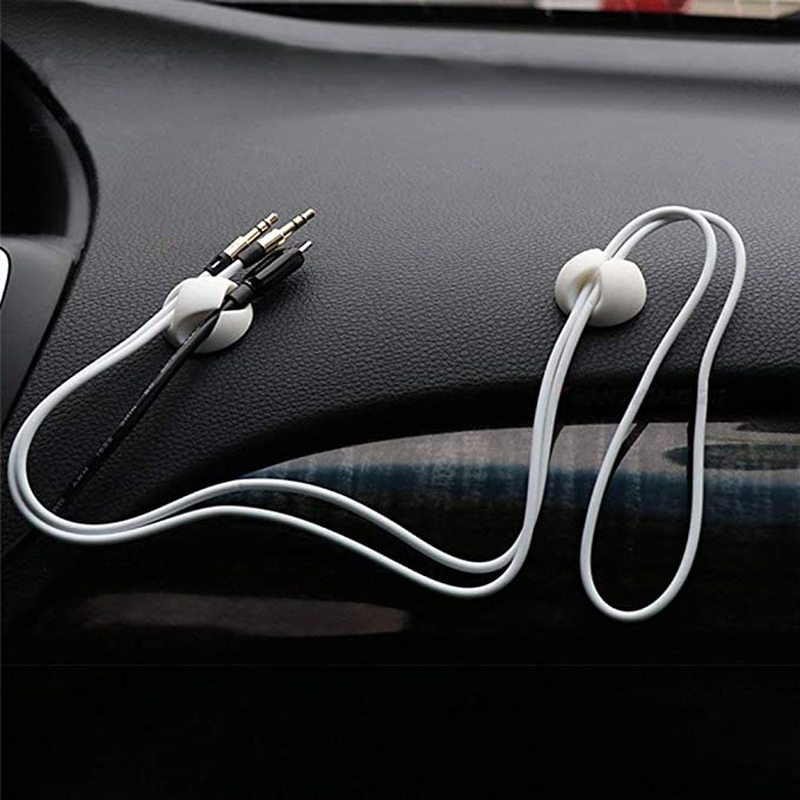 2-20PCS USB Cable Organizer Si - Cable Staple Clip recension och pris