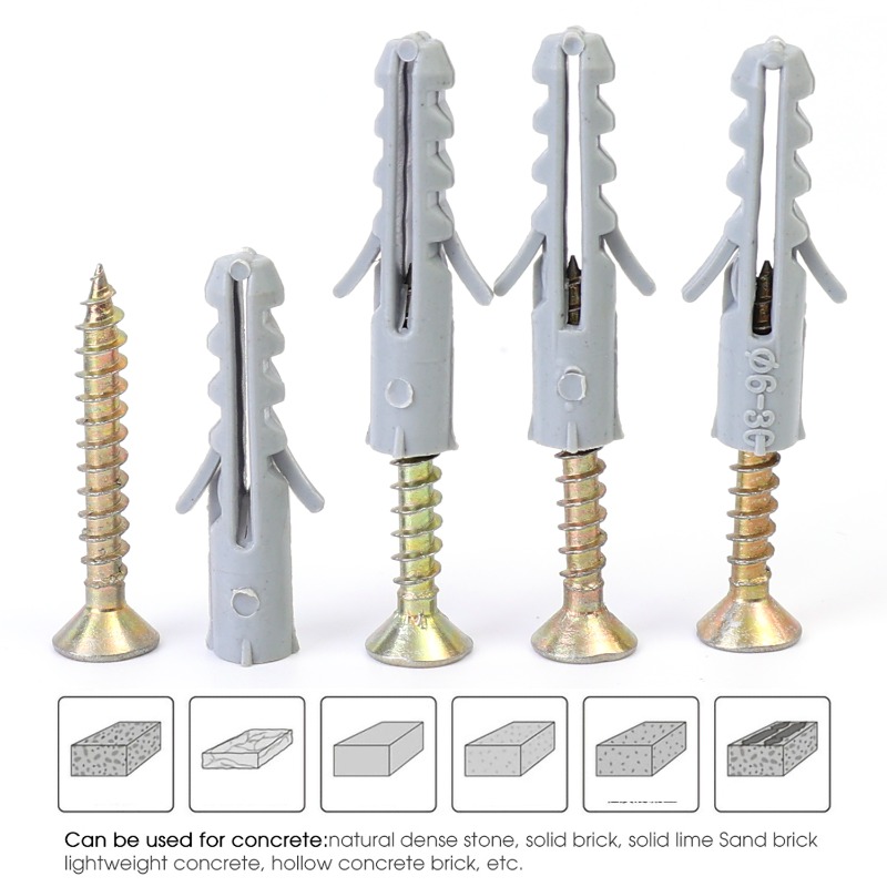 Multipurpose Grey Expansion Bo - Drywall Anchor Screw recension och pris