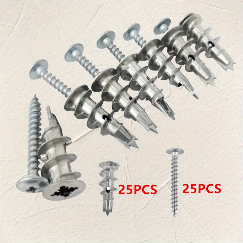 25Set of Diamond Coated Board  - Drywall Anchor Screw recension och pris