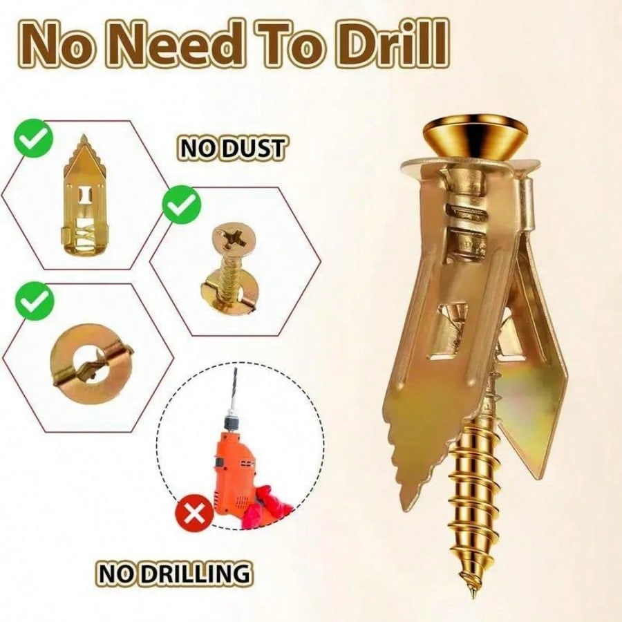 100PCS/200PCS Self-Drilling Dr - Drywall Anchor Screw recension och pris