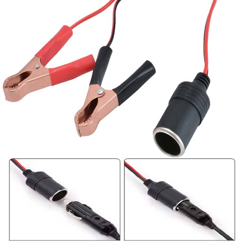 50A Cigarette Lighter Power So - Cable Staple Clip recension och pris