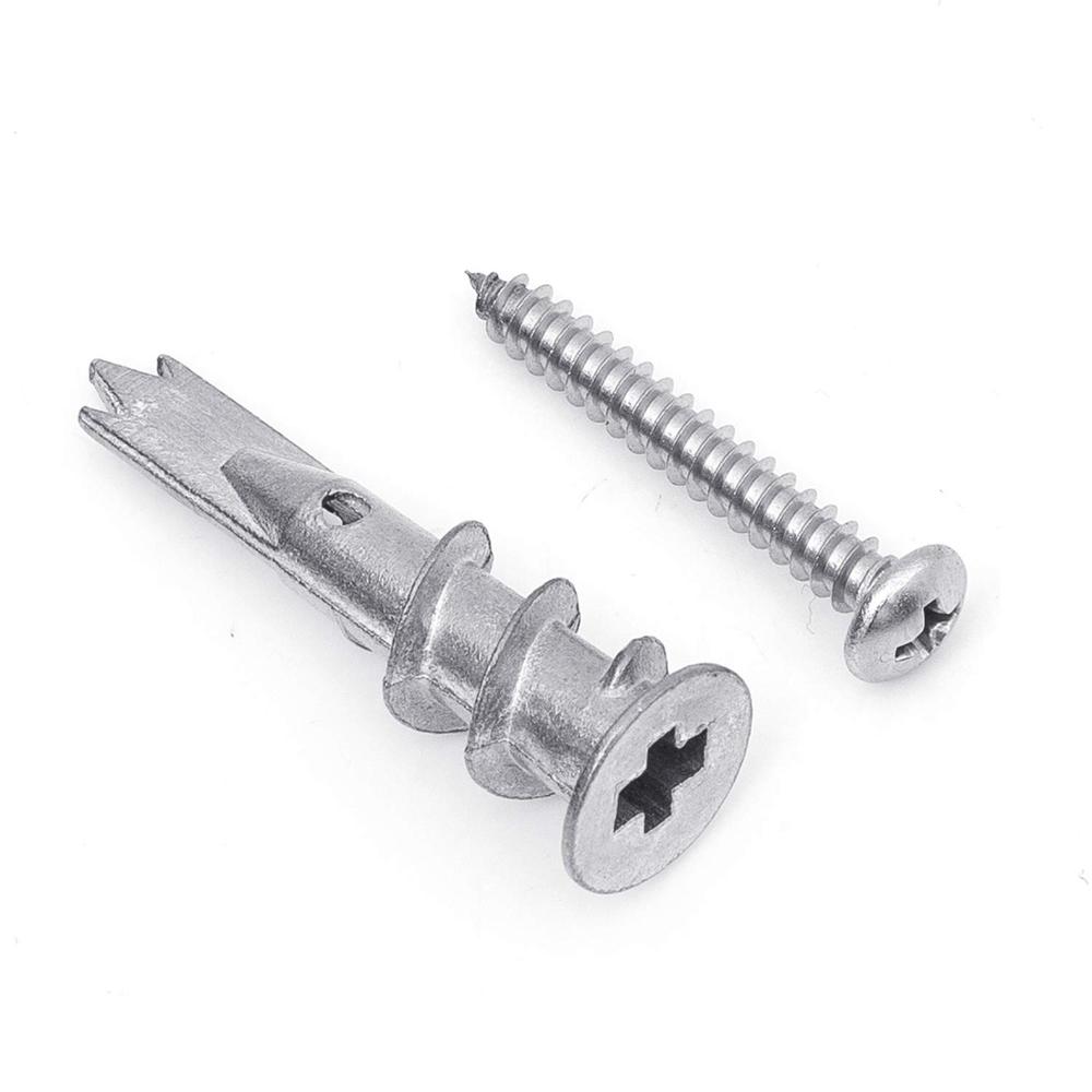 NINDEJIN 120pcs/set Self Drill - Drywall Anchor Screw recension och pris