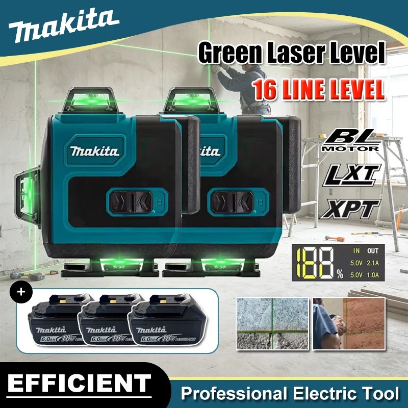 Makita 16-Line Cross Level 360 - Level Laser Line recension och pris