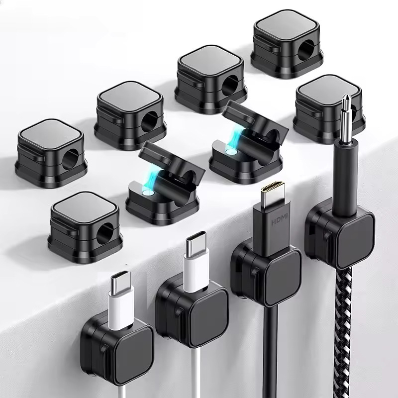 Magnetic Self Adhesive Cable H - Cable Staple Clip recension och pris