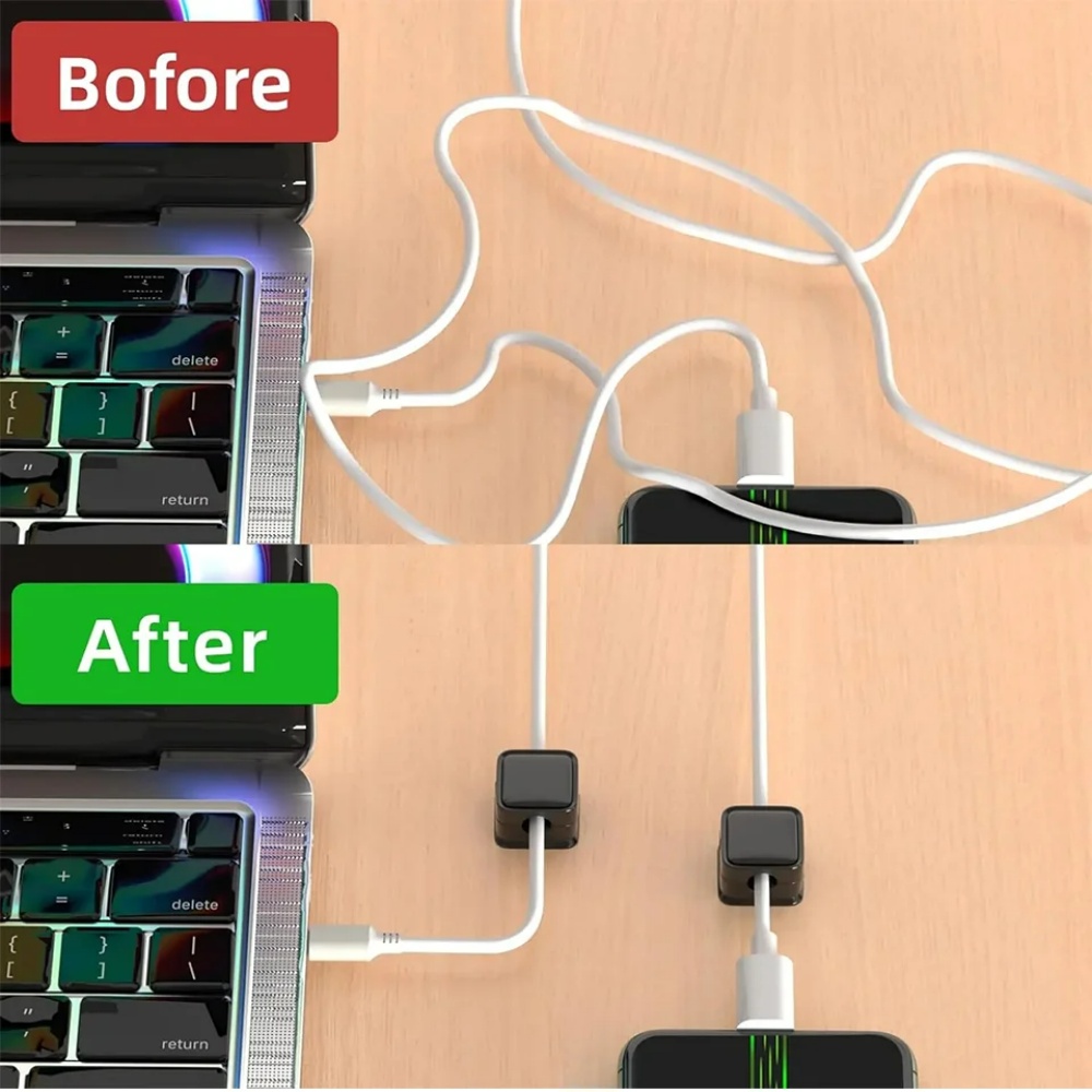 Magnetic Self Adhesive Cable H - Cable Staple Clip recension och pris