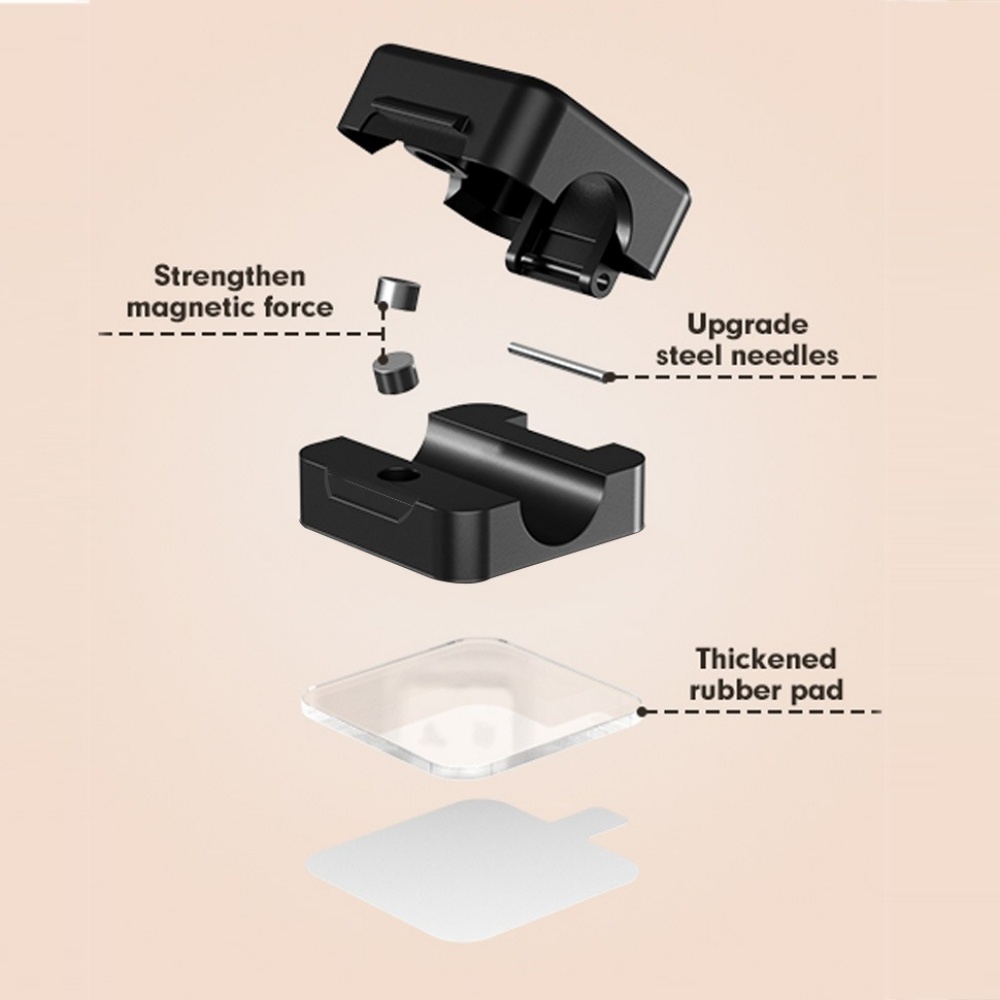 Magnetic Self Adhesive Cable H - Cable Staple Clip recension och pris