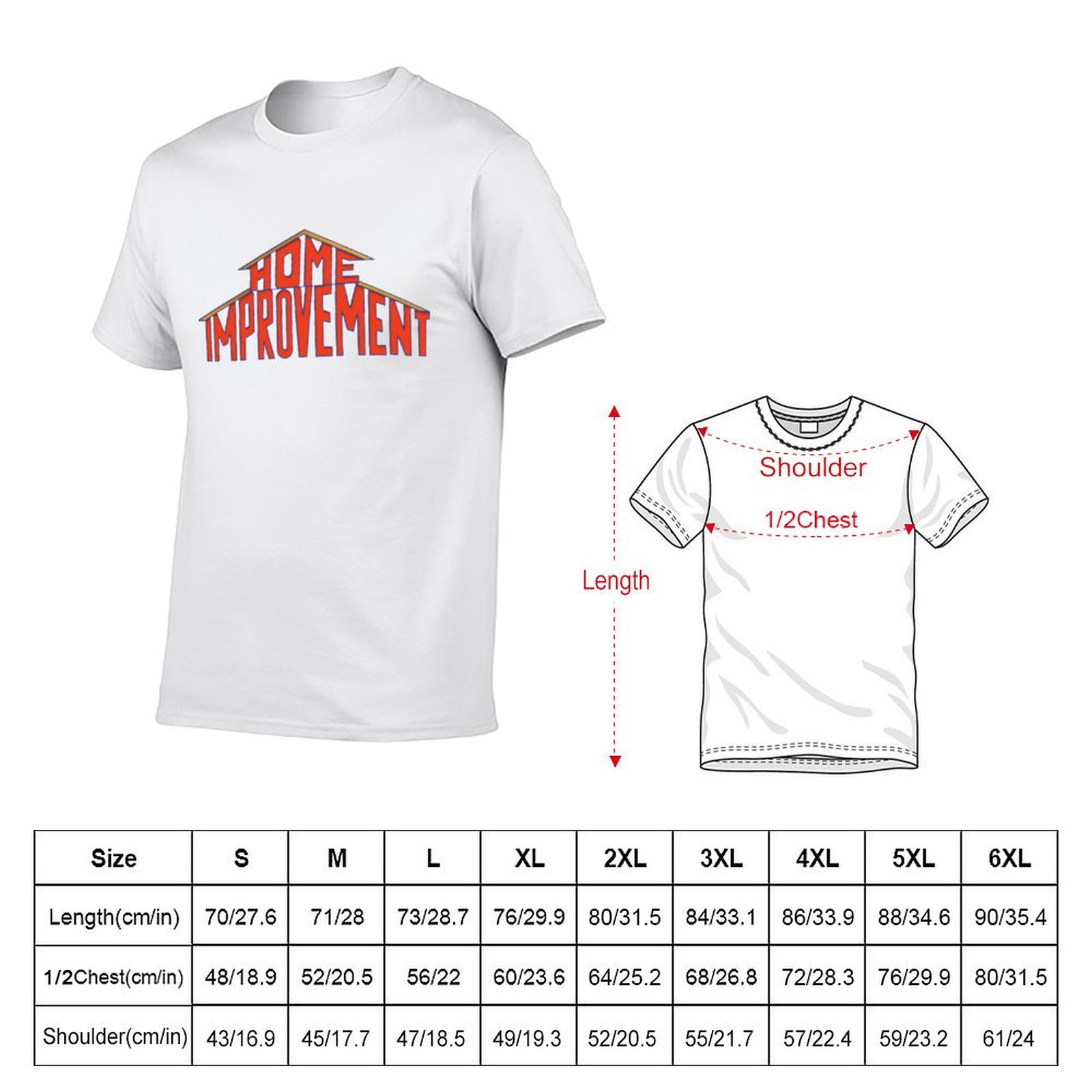 Home Improvement Logo 90s T-Sh - Home Improvement Logo recension och pris