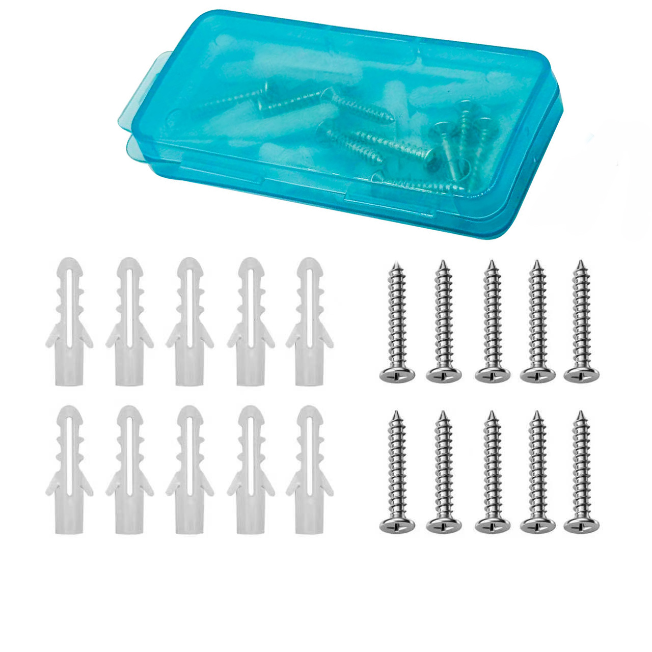 10pcs Self-Tapping Screws Dryw - Drywall Anchor Screw recension och pris