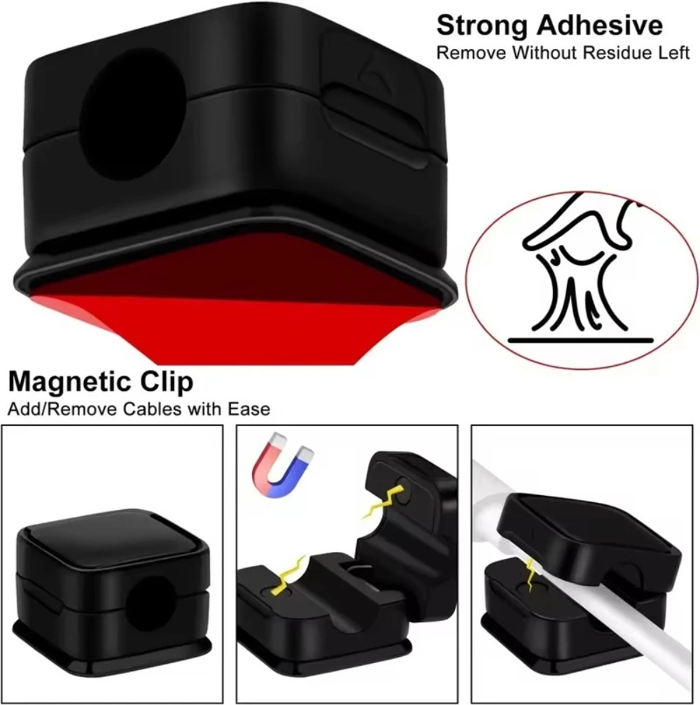 Magnetic Strong ​Cable Clips A - Cable Staple Clip recension och pris