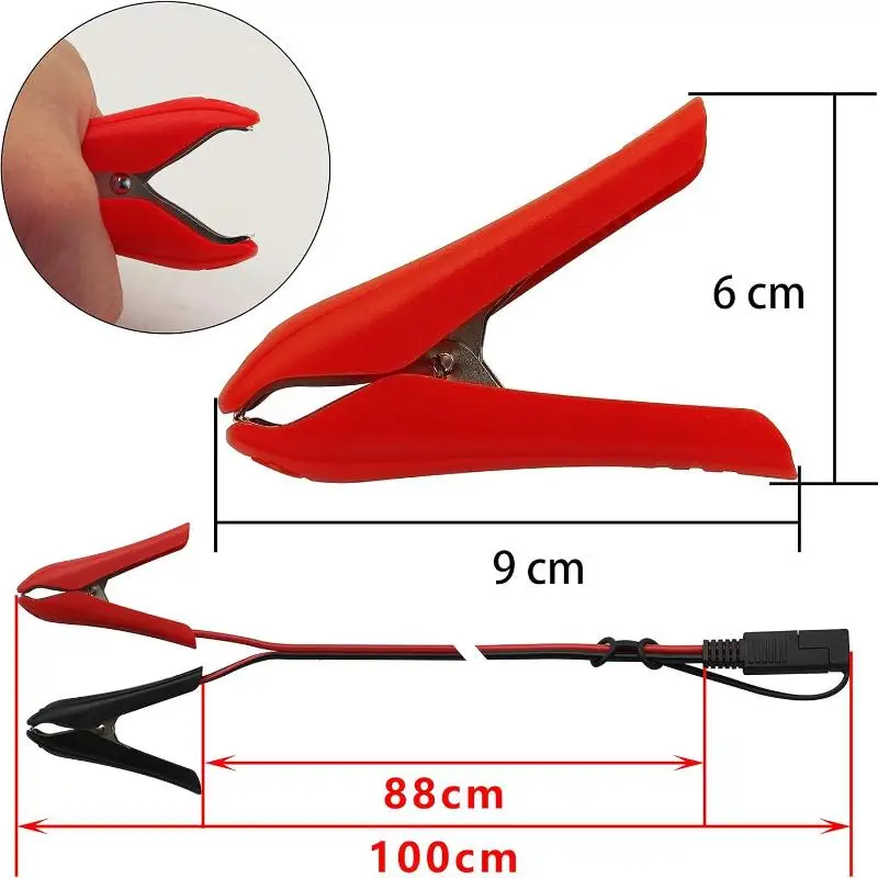 Car Solar Power Charging Exten - Cable Staple Clip recension och pris