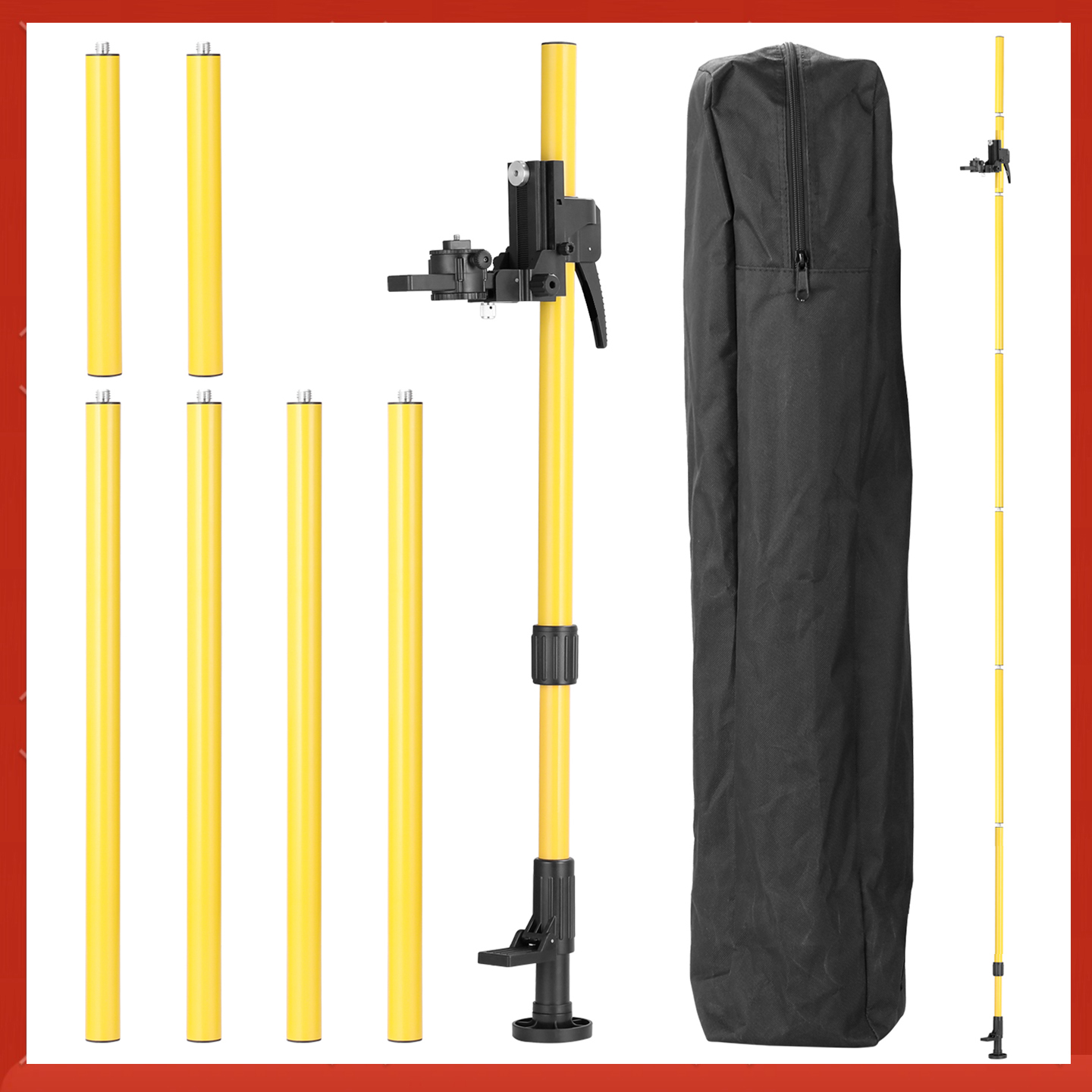 Max 4.2m Height Adjustable Lin - Level Laser Line recension och pris