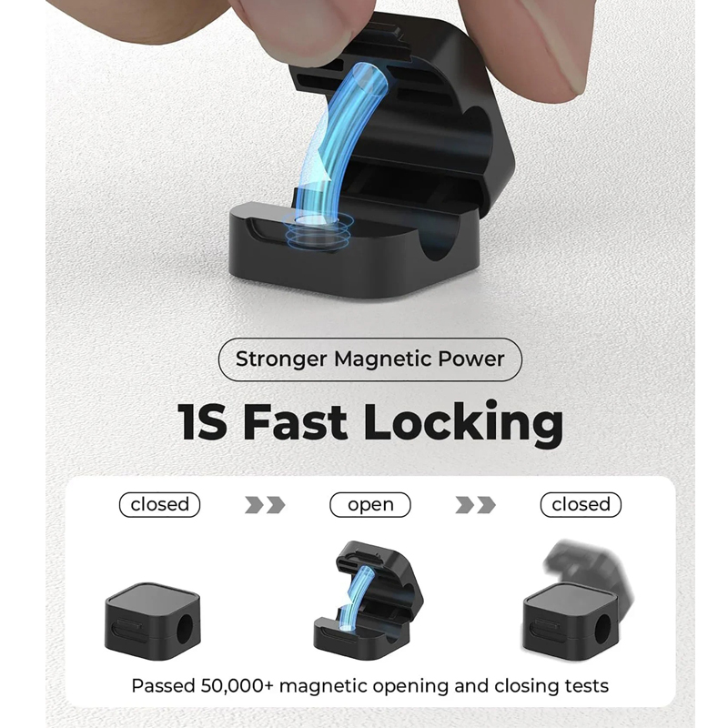 ​Magnetic Cable Clips Adjustab - Cable Staple Clip recension och pris