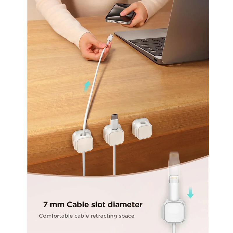 ​Magnetic Cable Clips Adjustab - Cable Staple Clip recension och pris
