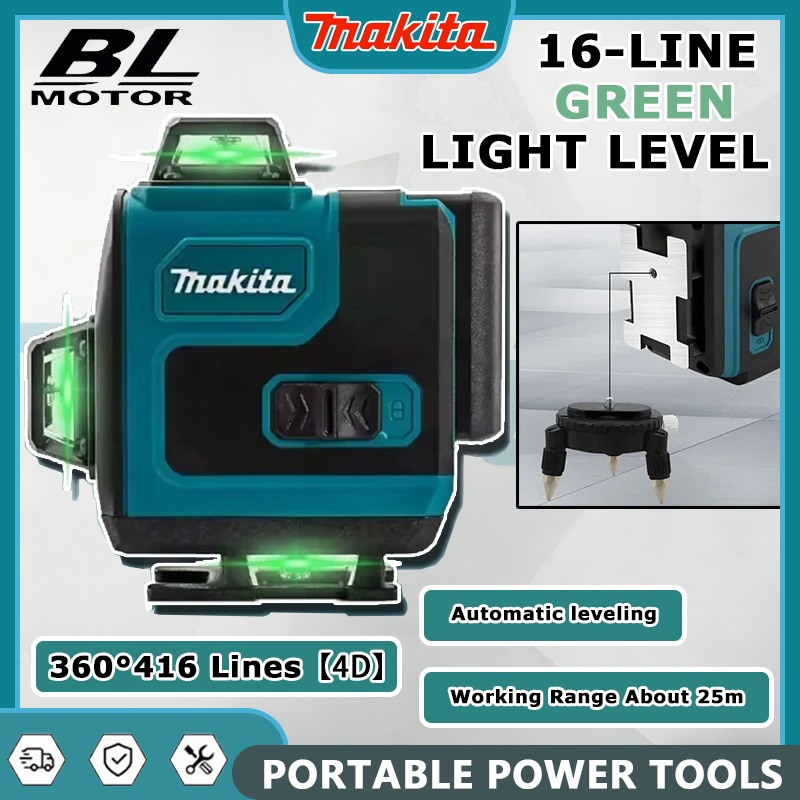Makita High-Precision Green Li - Level Laser Line recension och pris