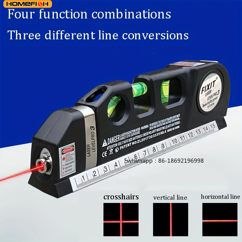 HOMEFISH Easy To Use Laser Lev - Level Laser Line recension och pris