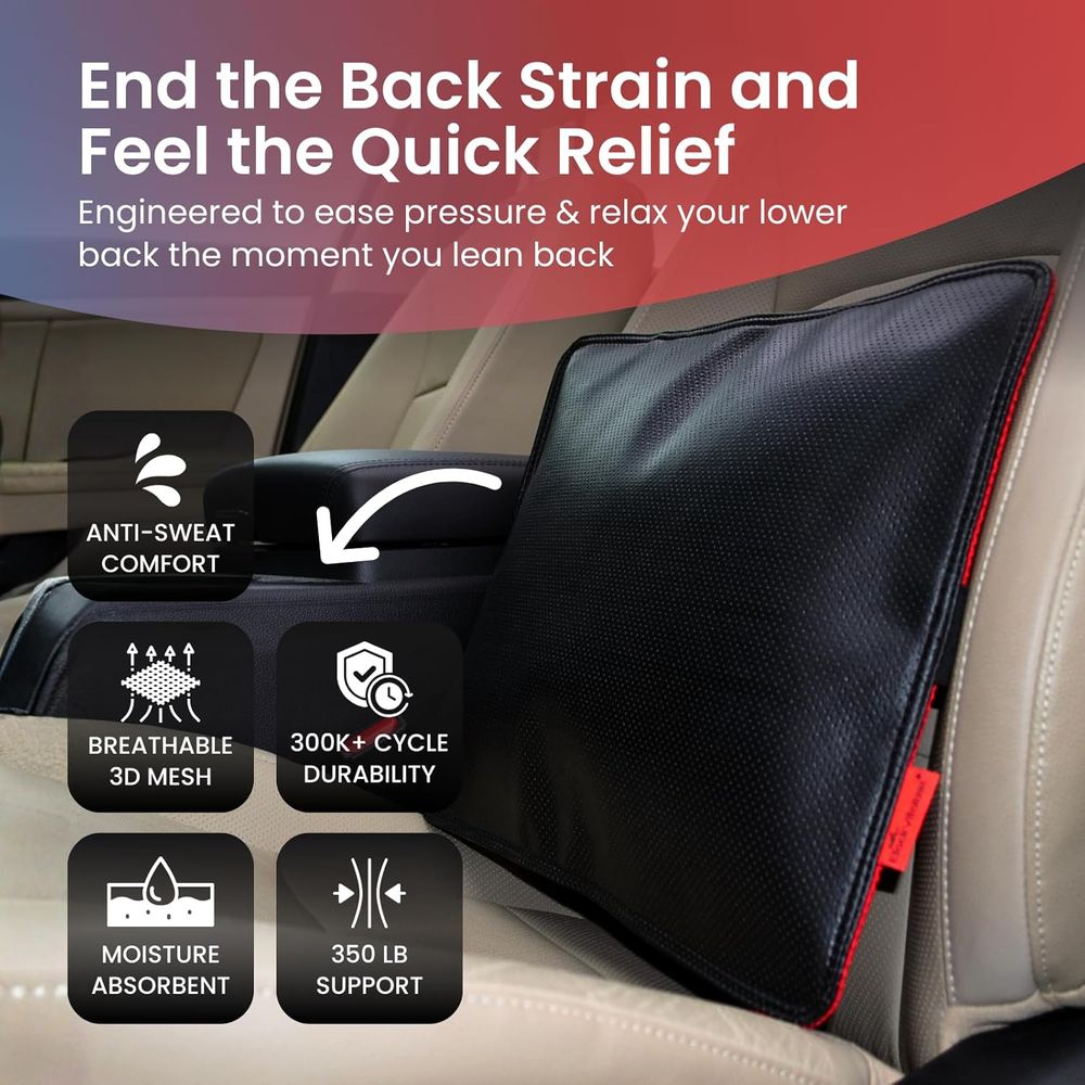Ergonomic Lumbar Pillow: Trust - Home Improvement By recension och pris