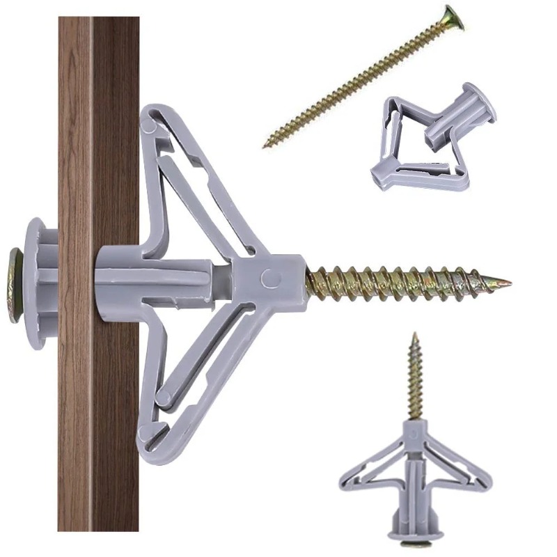 Butterfly Shape Plasterboard D - Drywall Anchor Screw recension och pris