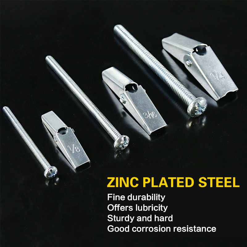 47 pcs, Toggle Bolts, Wall Anc - Drywall Anchor Screw recension och pris