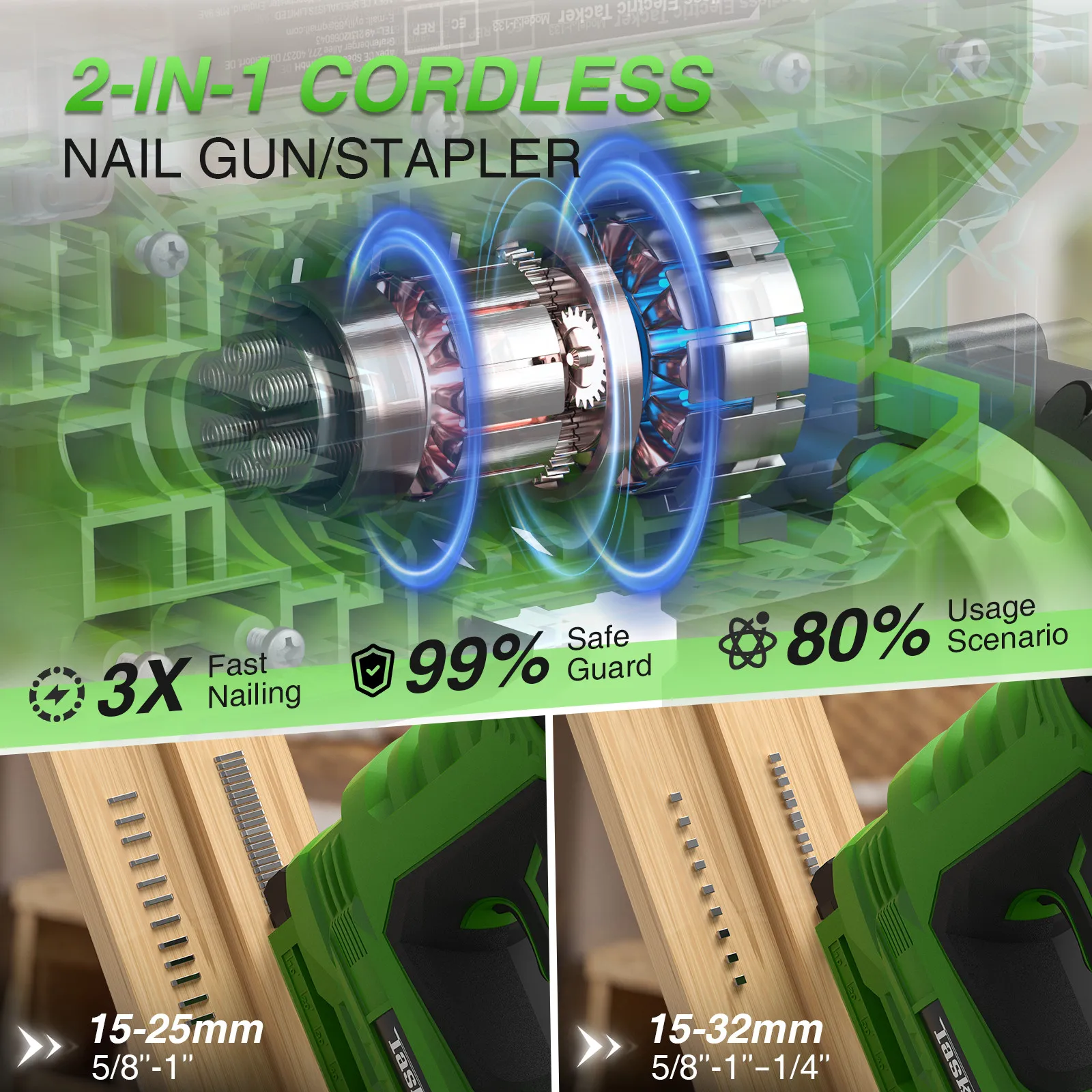 TaskStar Cordless Brad Nailer  - Home Improvement Loan recension och pris