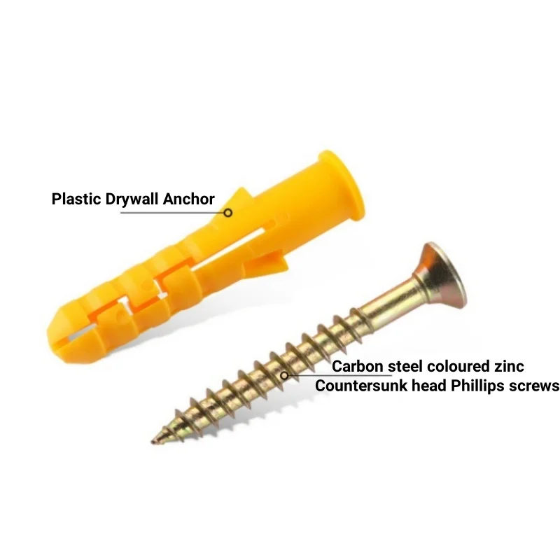 M6 M8 M10 Drywall Anchor & Scr - Drywall Anchor Screw recension och pris