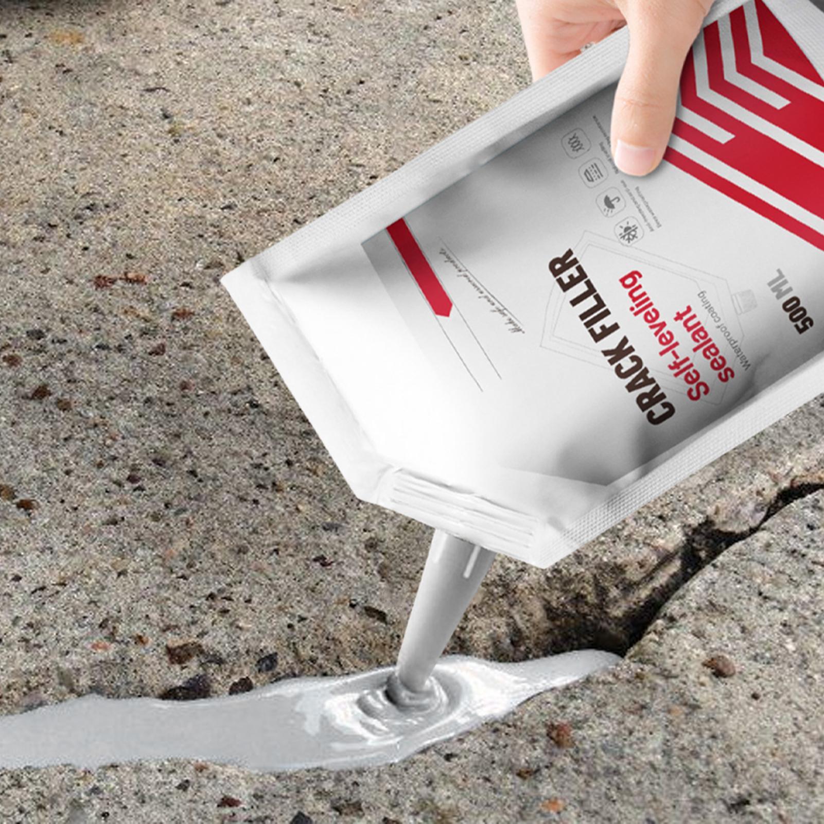 Wall Hole Filler 500ml Asphalt - Roof Sealant Patch recension och pris